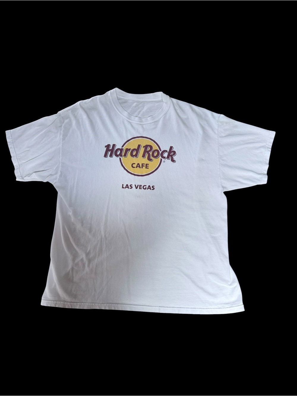 Hard Rock Cafe Las Vegas White Logo T-Shirt